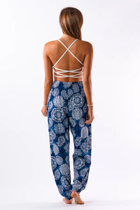 Lotus & Luna: Crater Lake Harem Pants | Makk Fashions