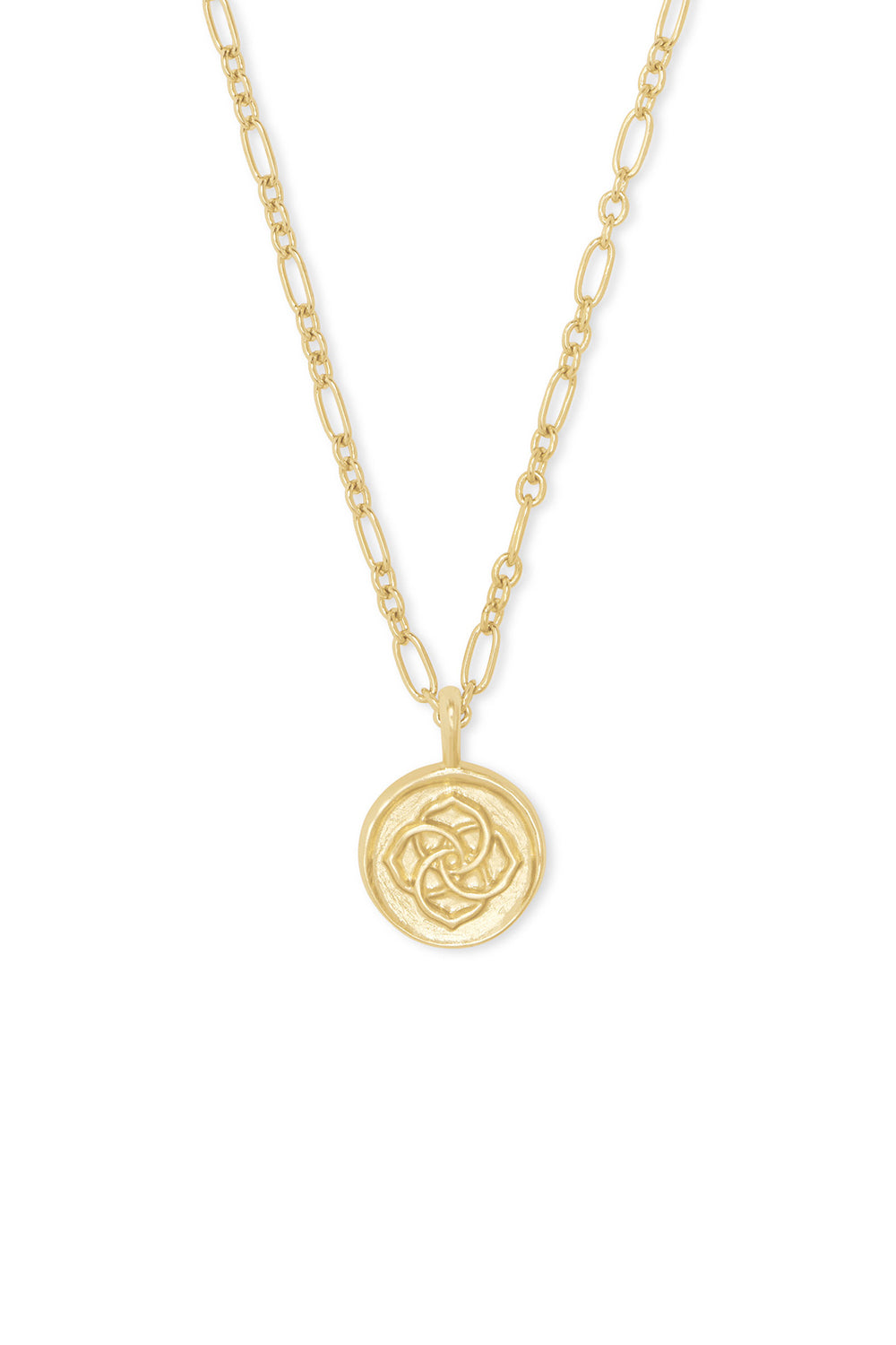 Kendra Scott: Dira Coin Pendant Necklace - Gold | Makk Fashions