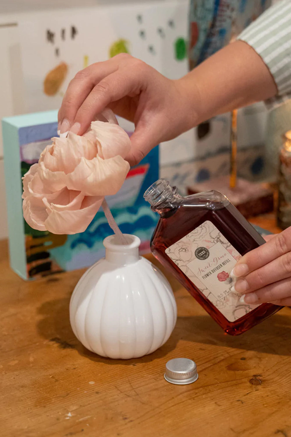 Bridgewater: Flower Diffuser Oil Refill - Sweet Grace | Makk Fashions