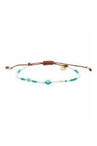 Lotus & Luna: Good Fortune Evil Eye Bracelet | Makk Fashions
