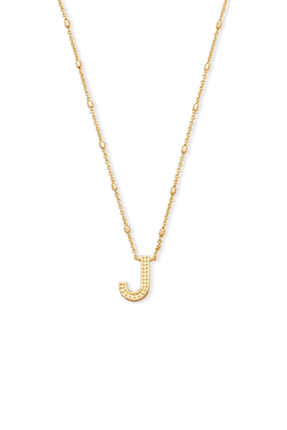 Letter j pendant deals necklace gold