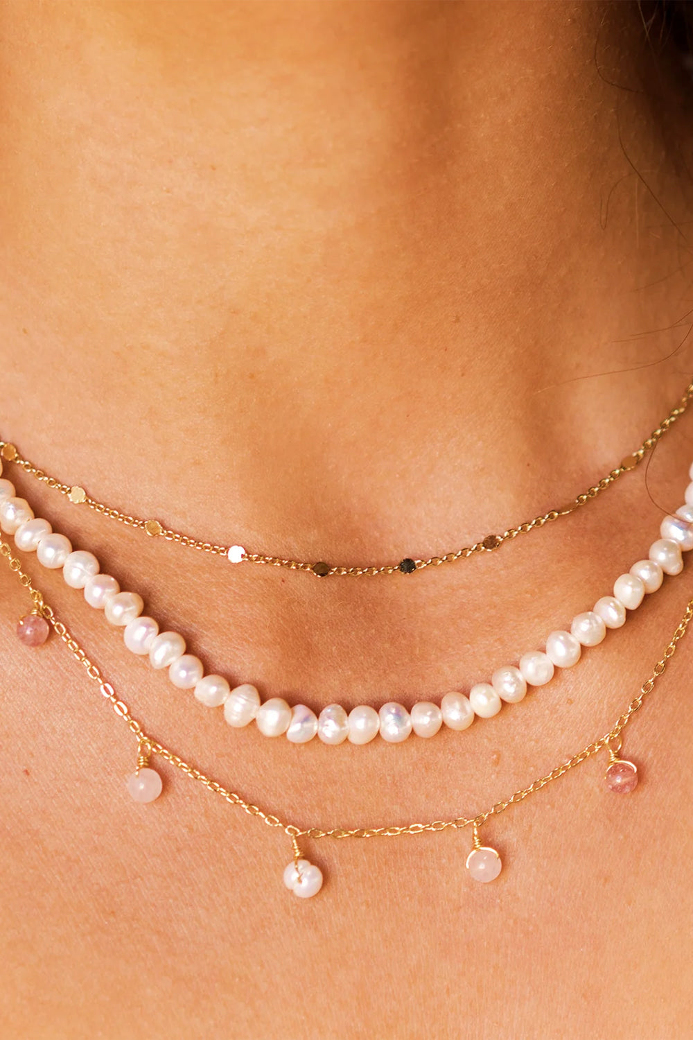 Lotus & Luna : Love Dewdrop Necklace | Makk Fashions