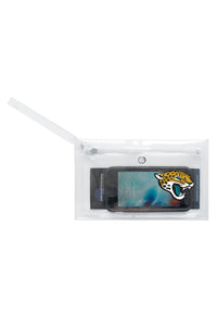 NFL Jacksonville Jaguars Clear Wristlet | Makk Fashions