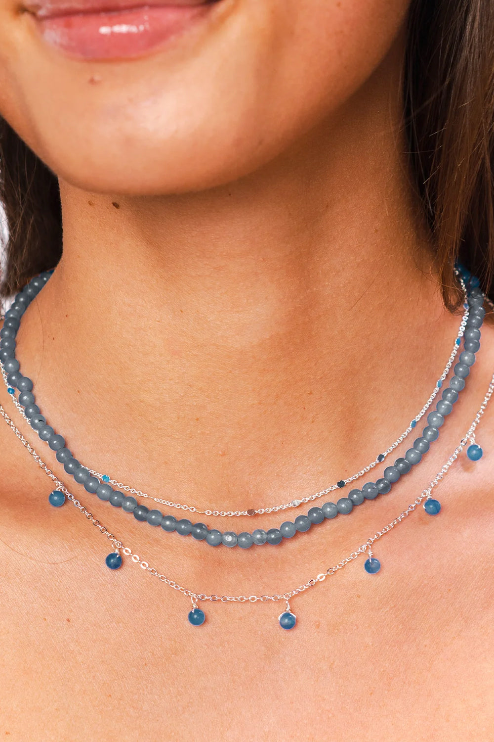 Lotus & Luna : Nirvana Dewdrop Necklace | Makk Fashions