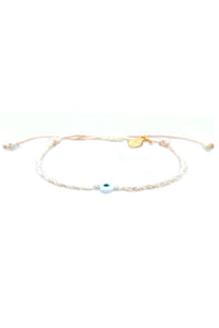 Lotus & Luna: Purity + Focus Evil Eye Bracelet | Makk Fashions