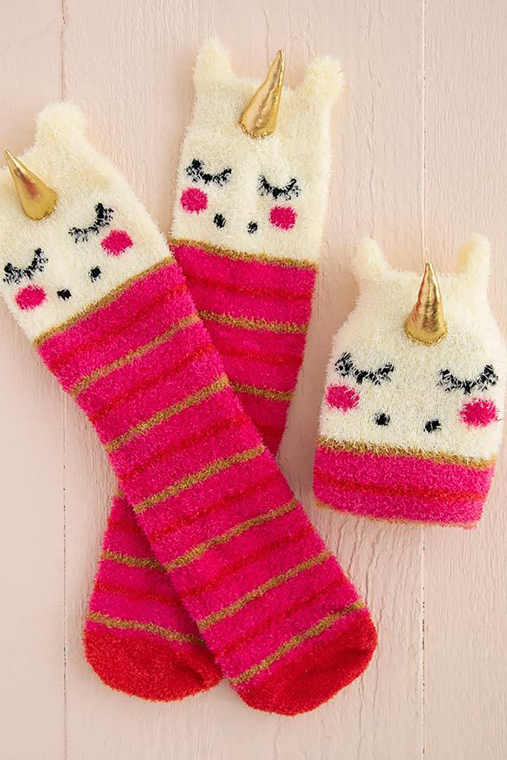 Unicorn Cozy Socks - Natural Life