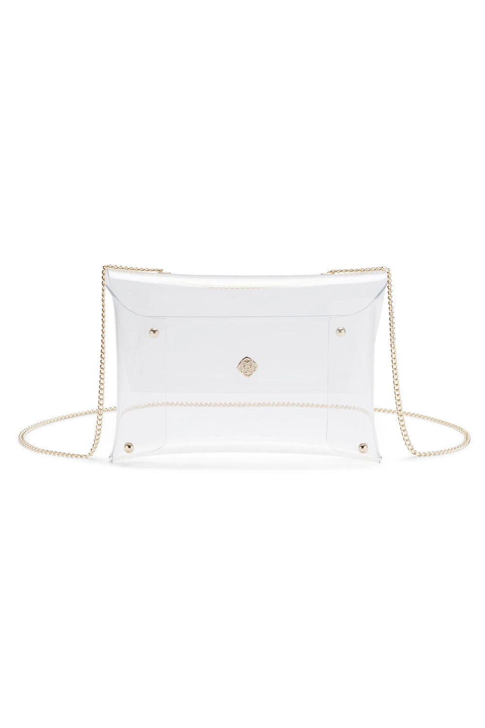 Kendra Scott: Stadium Clear Crossbody Bag - Gold | Makk Fashions