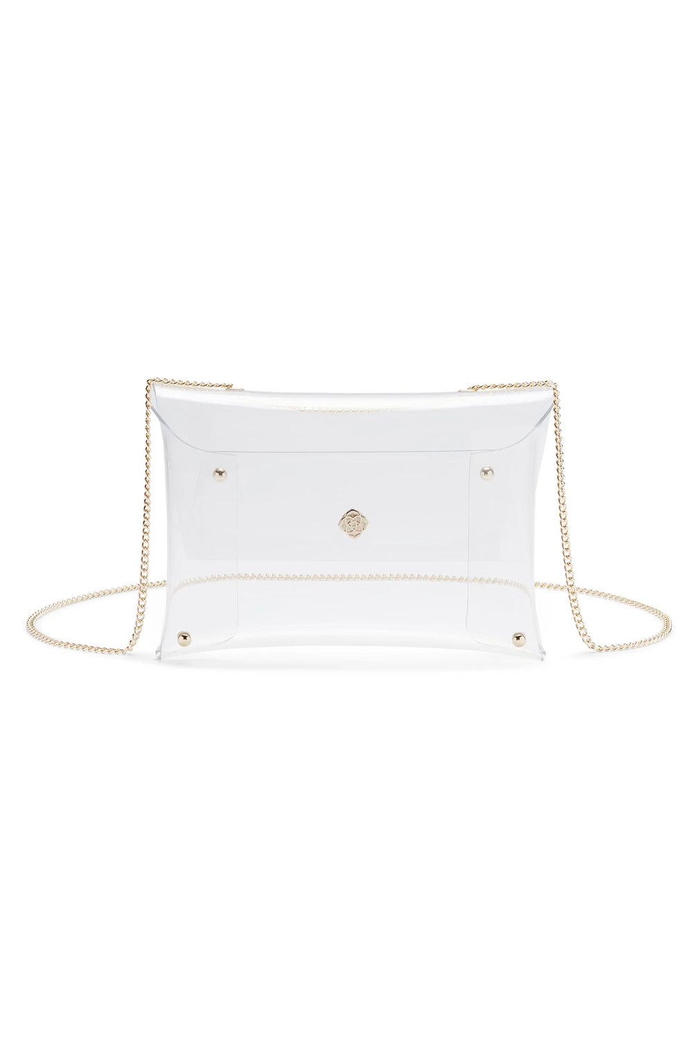 Clear Crossbody Stadium Purse White