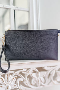 The Rachel Crossbody Bag - Black | Makk Fashions