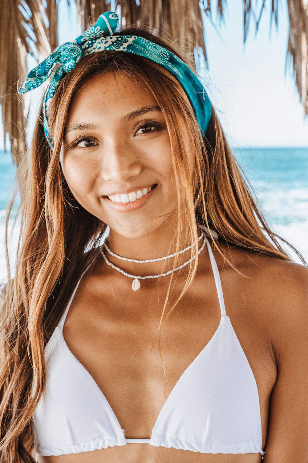 Lotus & Luna: White Sand Beach Necklace | Makk Fashions