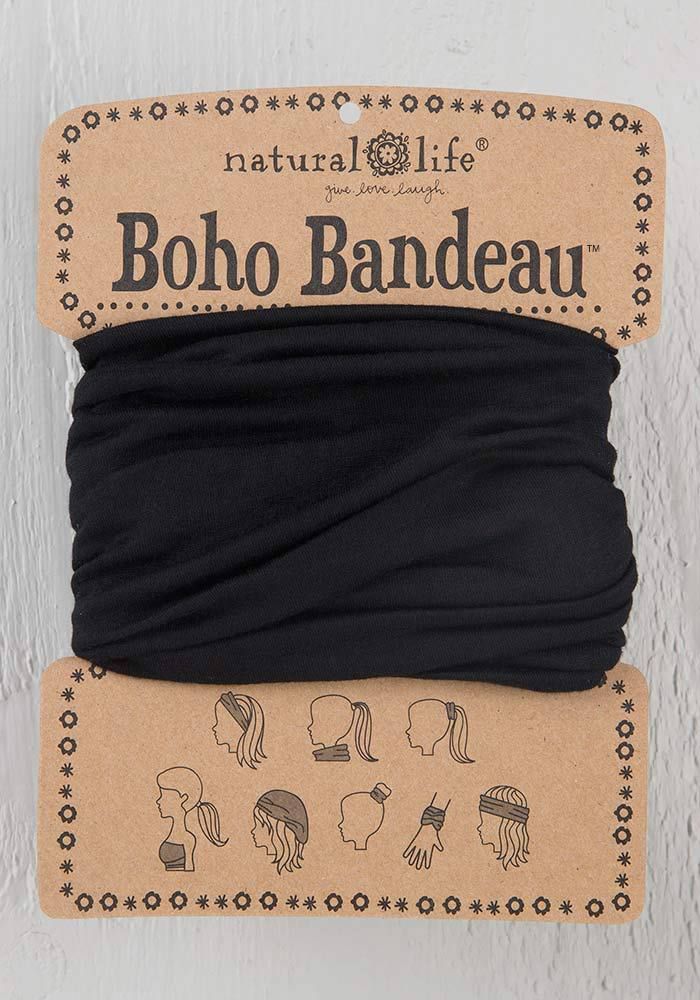 Natural Life Black Boho Bandeau