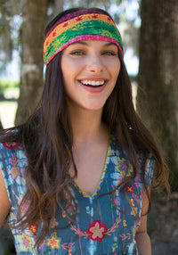 Natural Life Mixed Print Boho Bandeau
