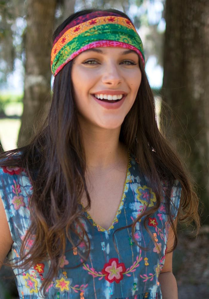 Natural Life Mixed Print Boho Bandeau