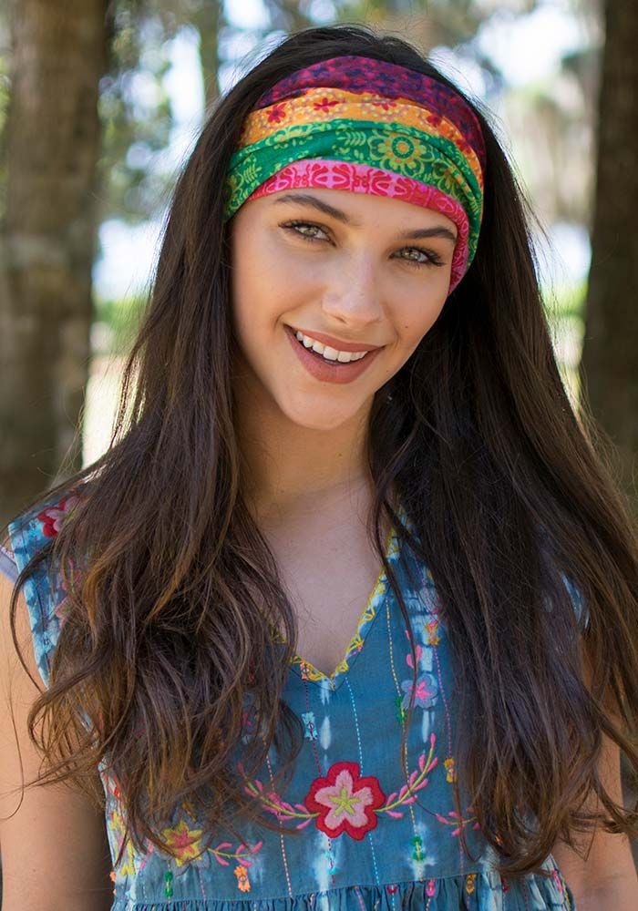 Natural Life Mixed Print Boho Bandeau