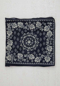 Black Cream Mandala Half Boho Bandeau - Natural Life
