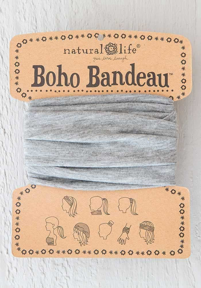 Heather Gray Boho Bandeau - Natural Life