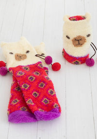 Llama Cozy Sock - Natural Life