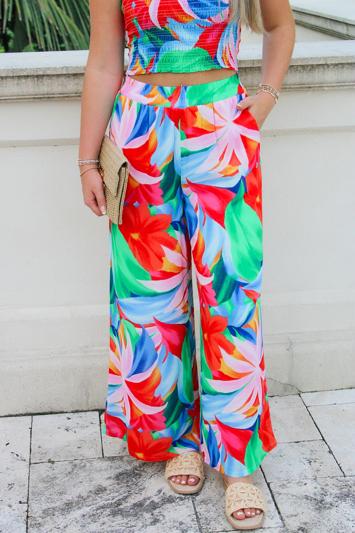 Z Supply: Dante Villa Floral Pants - Multi