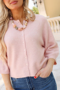 Z Supply: Valor Cardigan - Soft Blush