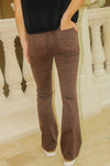 Dear John: Jaxtyn Bootcut Jeans - Brown Leopard
