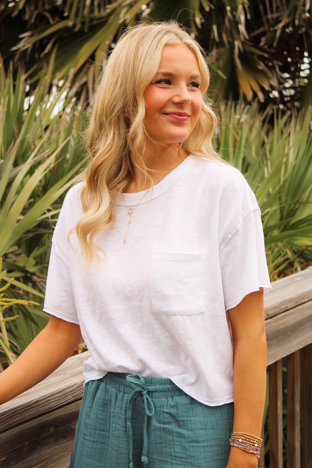 Z Supply: Everyday Pocket Tee - White