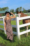 Z Supply: Cielo Leopard Midi Dress - Desert Tan