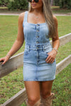 Hidden: Roxy Stretch Bodycon Dress - Lt Vintage