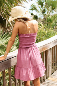 Lotus & Luna: Daquiri Dress - Berry