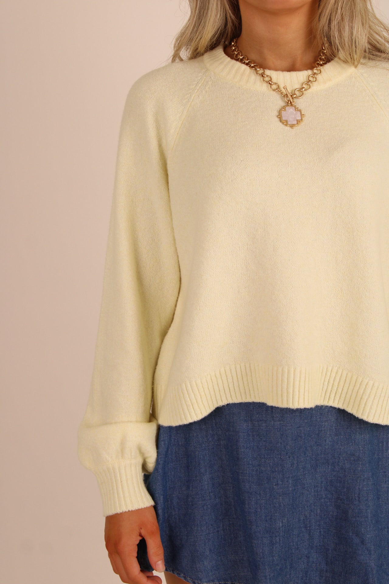 Z Supply: Coming Up Cozy Sweater - Pineapple