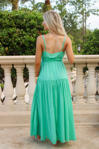 Harbor Breeze Maxi Dress - Mint