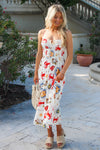 Seaside Lunch Date Midi Dress - Multi