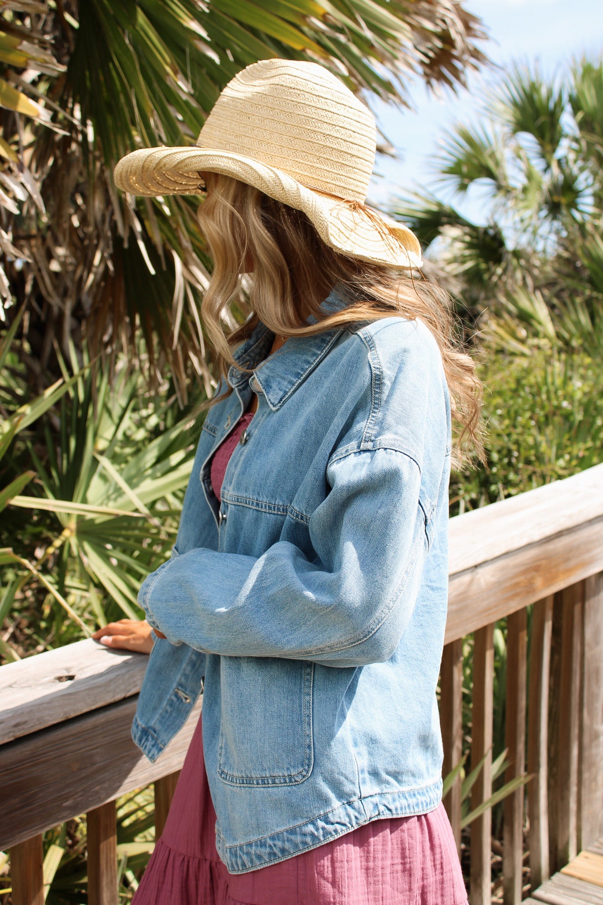 The Soft Shore Denim Jacket - Med Wash – Makk Fashions