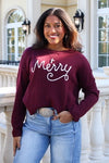 Z Supply: Sienna Merry Sweater - Merlot