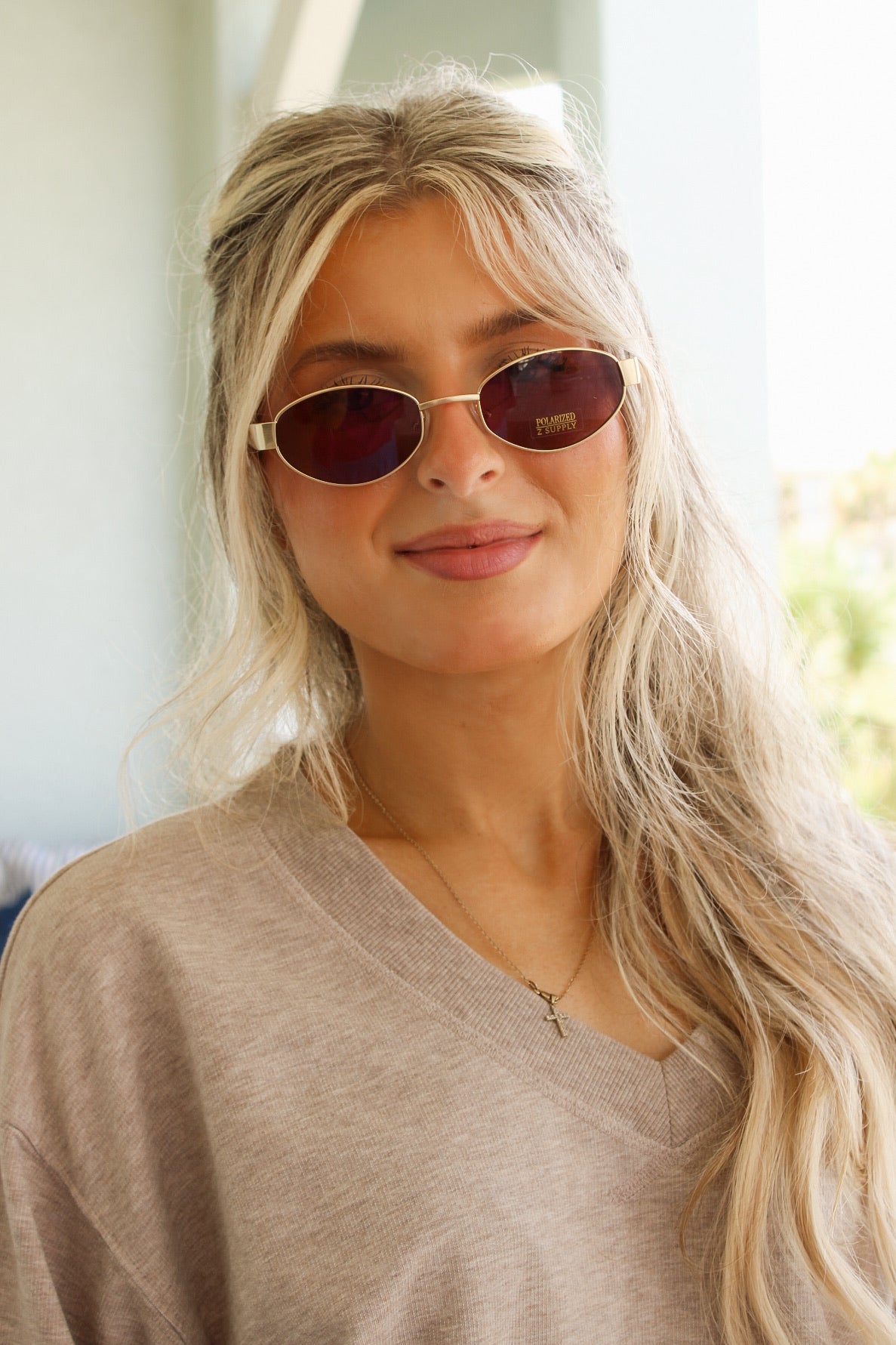 Z-Supply: Palisades Brown Polarized - Satin Gold