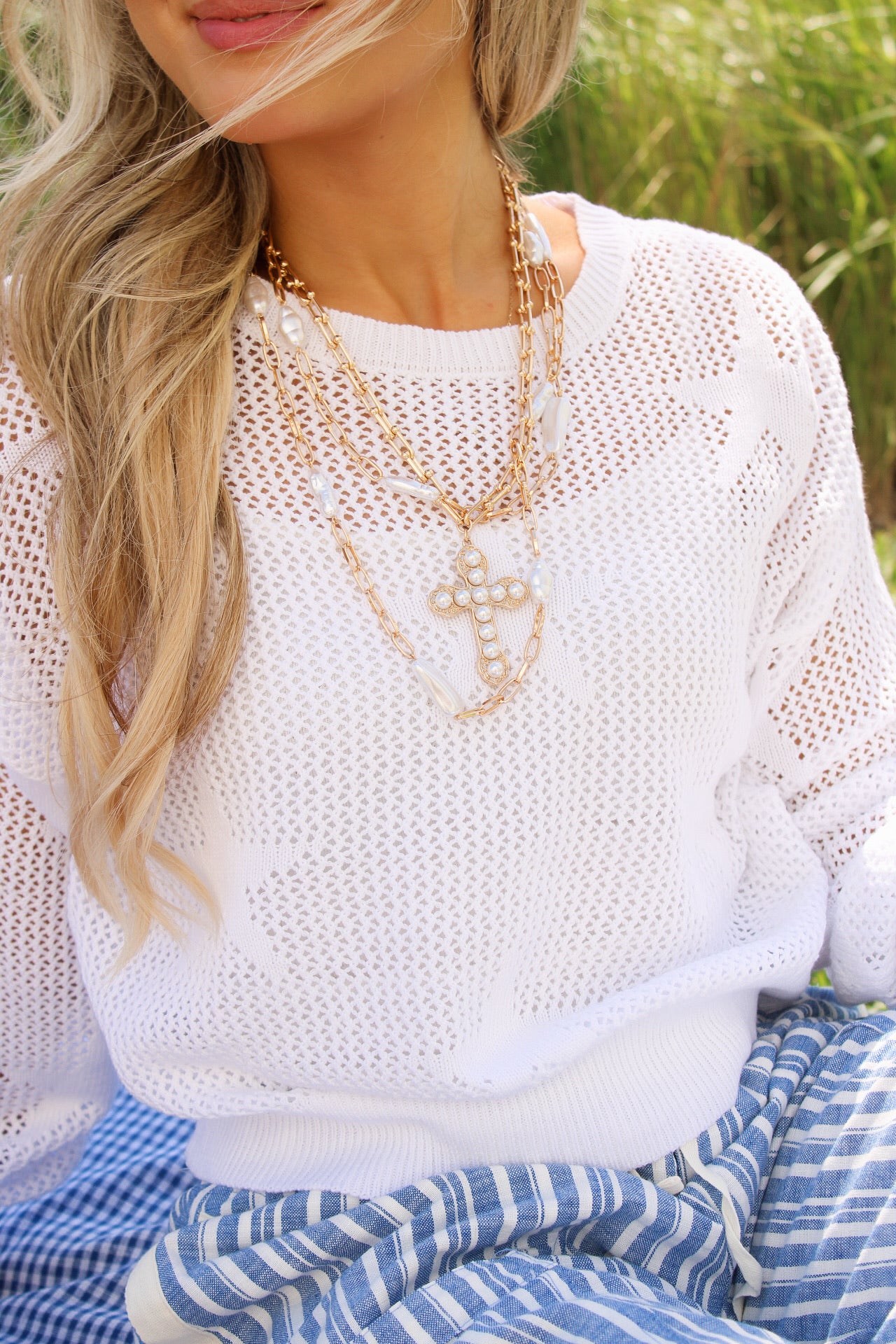 Z Supply: Star Of The Show Sweater - White