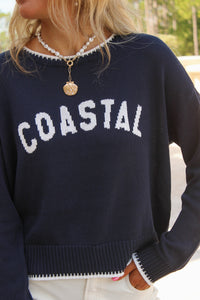 Z Supply: Sienna Coastal Sweater - Eclipse