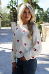 Z Supply: Tie The Ribbon Sweater - Warm White