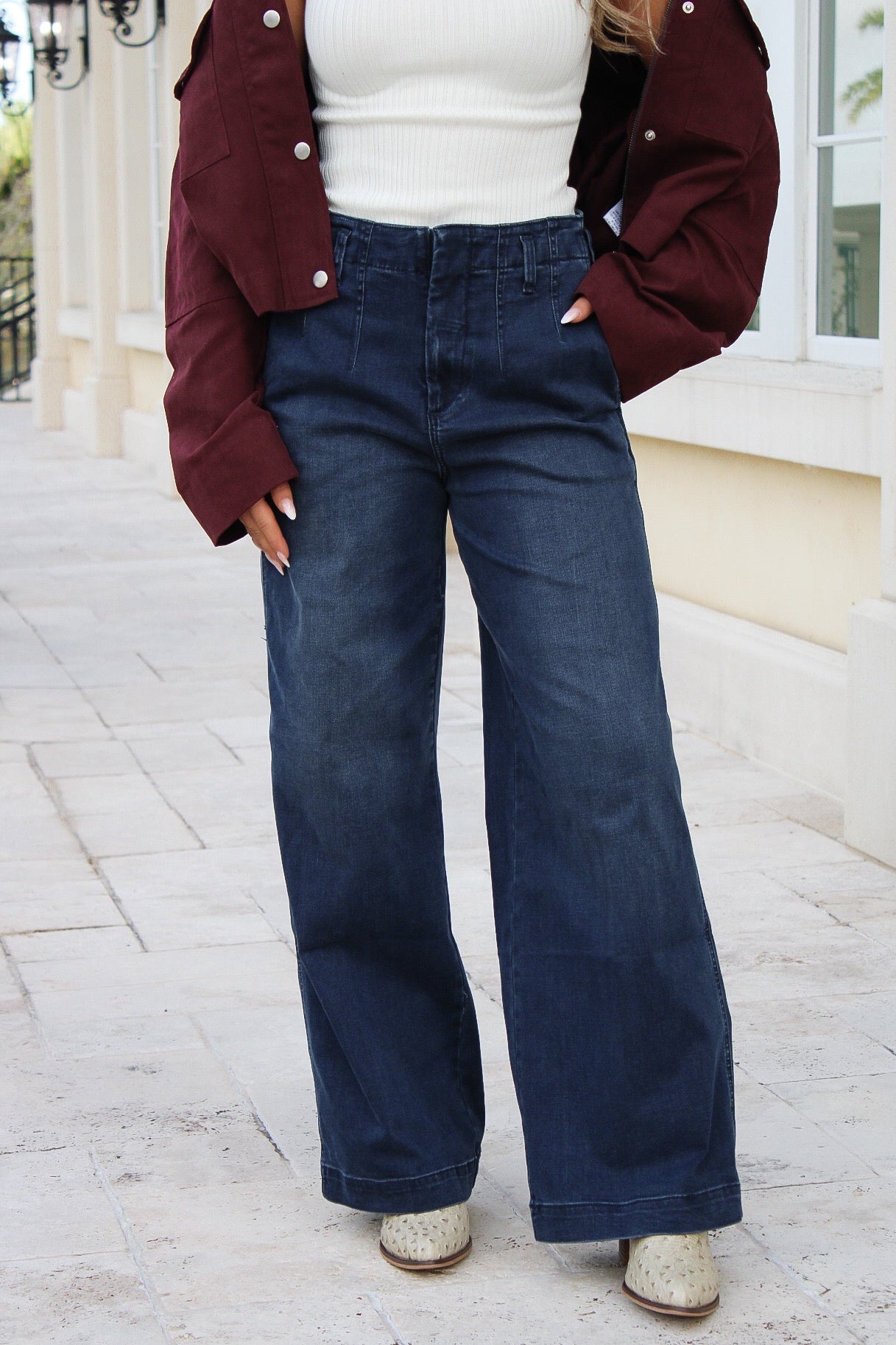 Dear John: Audrey Wide Leg Jean - Mega Vibe