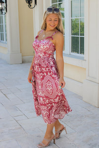 Special Moments Sleeveless Maxi Dress - Mauve
