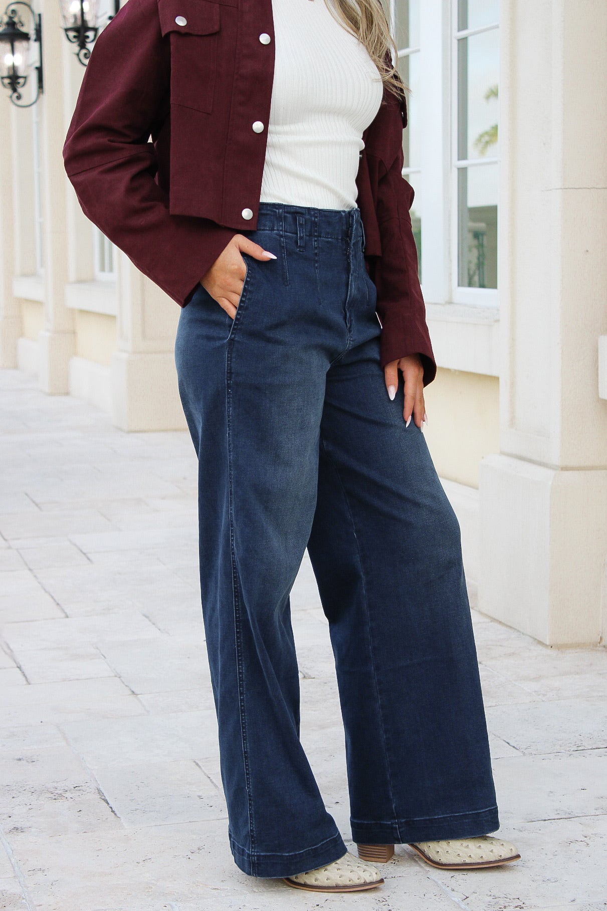 Dear John: Audrey Wide Leg Jean - Mega Vibe