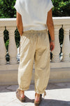 Follow My Path Cargo Jogger Pants - Taupe