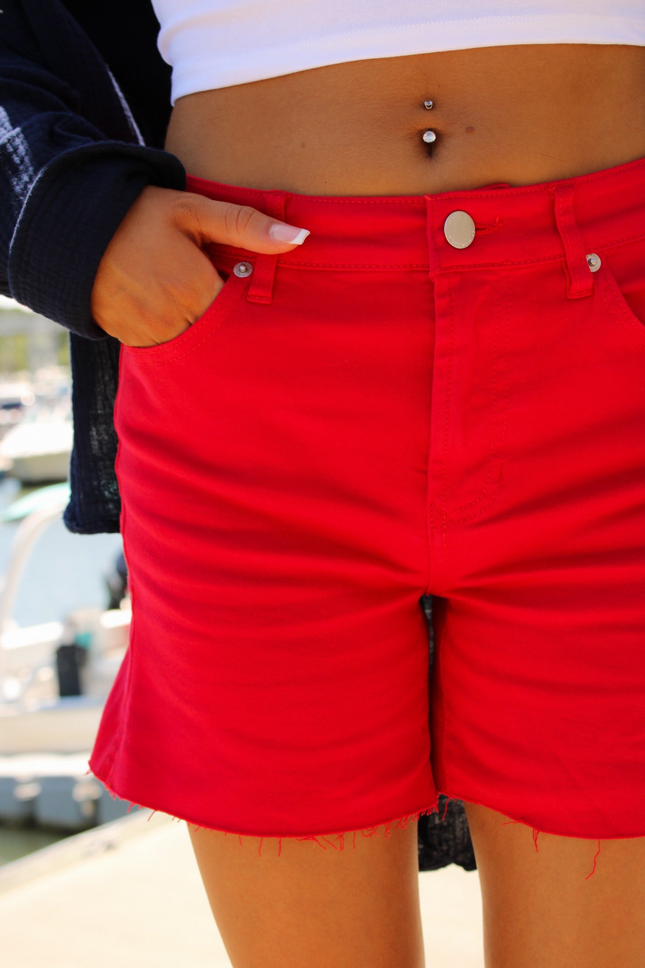 Dear John: Julian Shorts - Salsa