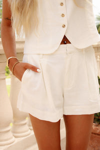 Z Supply: Vantage Linen Short - Cloud