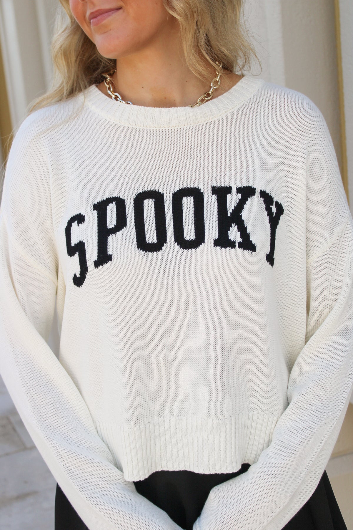 Z Supply: Spooky Sweater - Sandstone