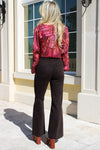 Dear John: Fiona High Rise Wide Leg Jeans - Chocolate Torte