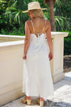 Z Supply Women's Coast Linen Maxi Dress, White, Medium Z Supply Women's Coast Linen Maxi Dress, White, Medium