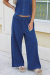Z Supply: Scout Jersey Denim Pant -  Indigo