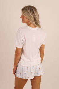 Z Supply: Espresso Martini Boyfriend Tee - Vanilla Ice