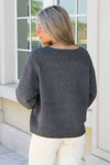 Z Supply: Eloise Sweater - Charcoal Heather