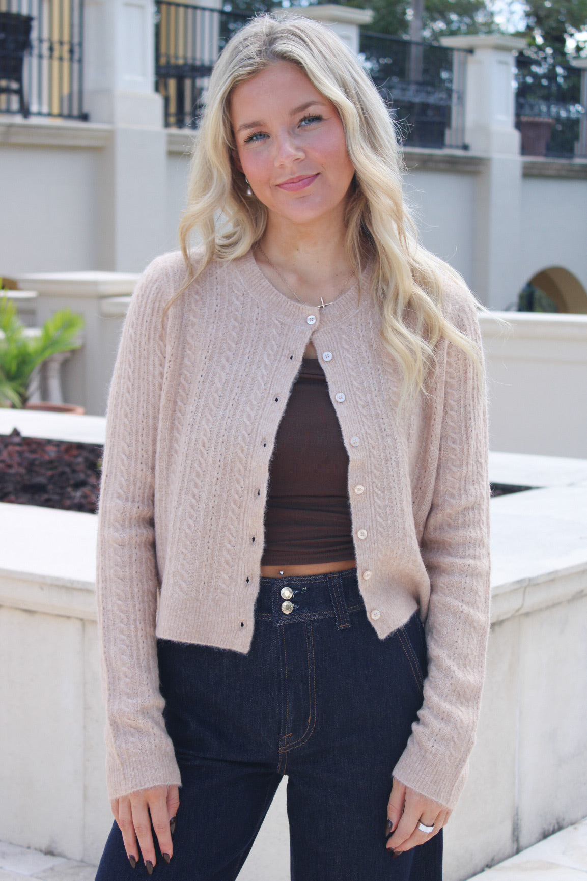 Z Supply: Avery Sweater Top - Soft Ecru